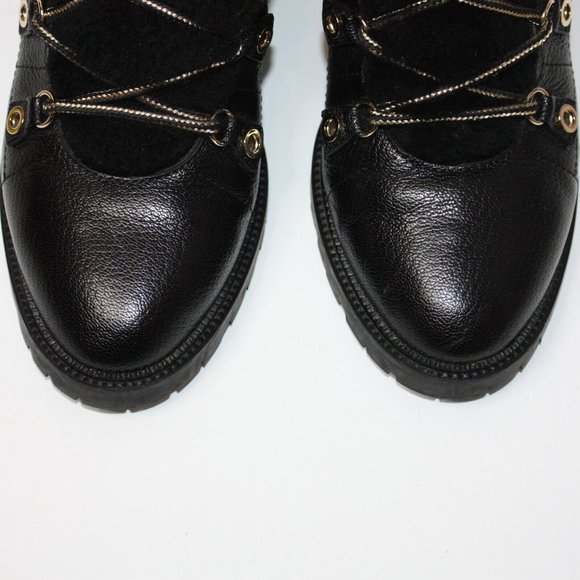 Jimmy Choo Hillary 65 Fur-lined Block-heel Booties Boot size EU 40 / US 10 $1495 - Picture 5 of 10